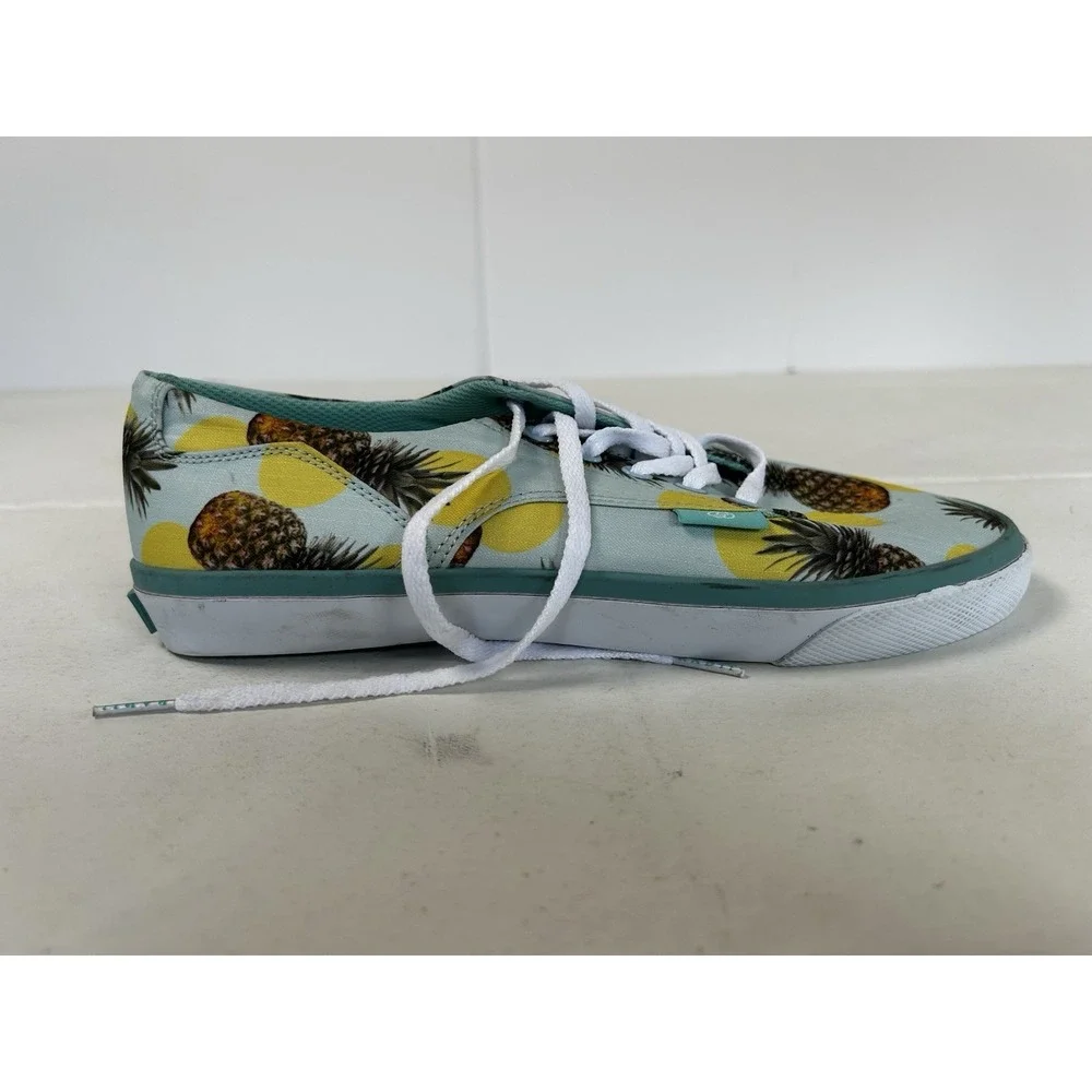 NWT Radii AXEL Mint Pineapple Lace Up Sneakers Shoes Men's Size 8 FM1052